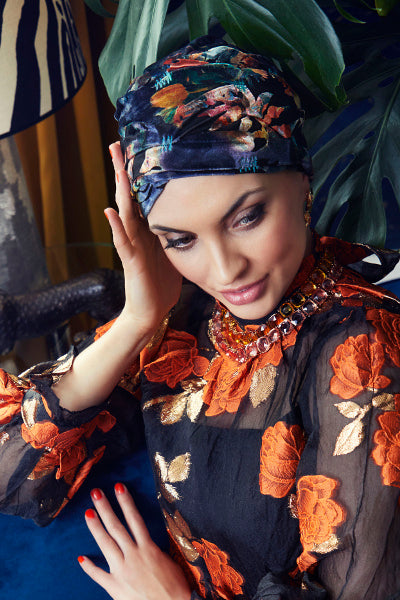 Ruby - Auriculares de terciopelo de poliéster - multicolor patrón 3019-0627