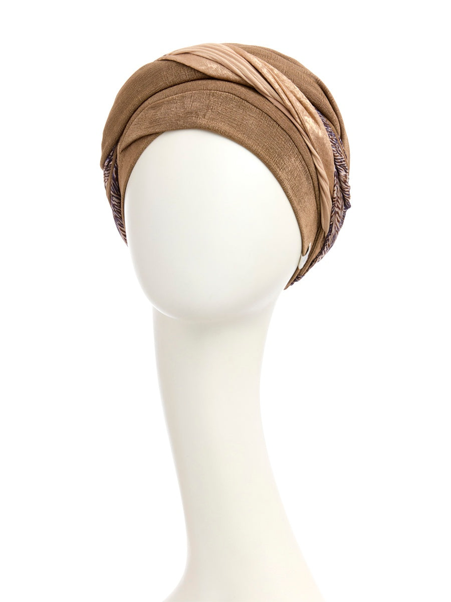 Perla - Cuffia con fascia rimovibile in poliestere/cotone/viscosa 3045-4061