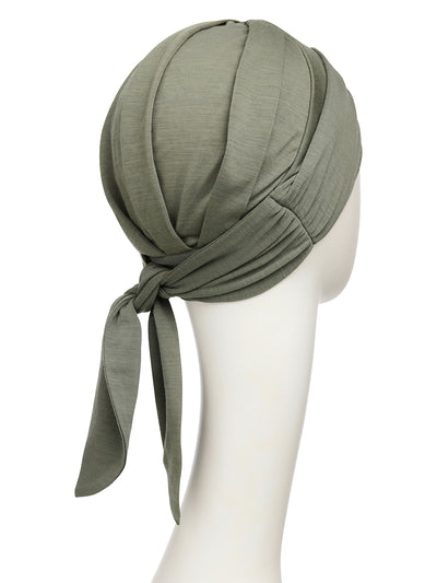 Beatrice - Turbante in Tessuto 37.5® Technology - Colore Salvia 1291-4062