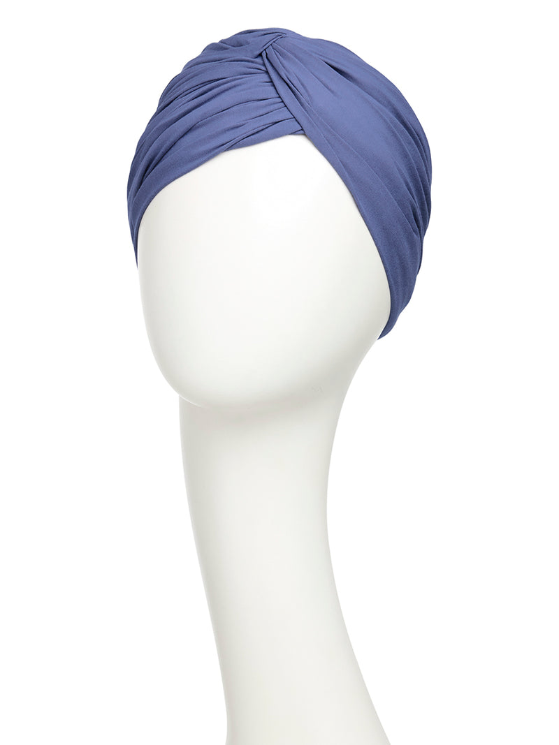 Turbante Joyo - Cuffia in Viscosa di Bambù - Azzurro 1572-0171