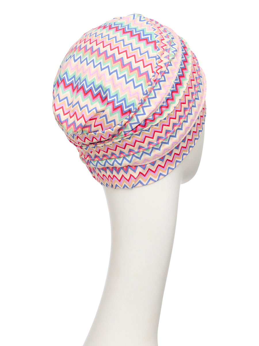 Turbante Yoga - Cuffia in Viscosa di Bambù - fantasia - 2000-4079