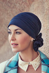 Turban Lotus - Turban in Viscose of Bamboo - patterned 1008-0618