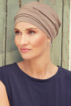 Turban Lotus - Turban in Viscose of Bamboo - patterned 1008-0618